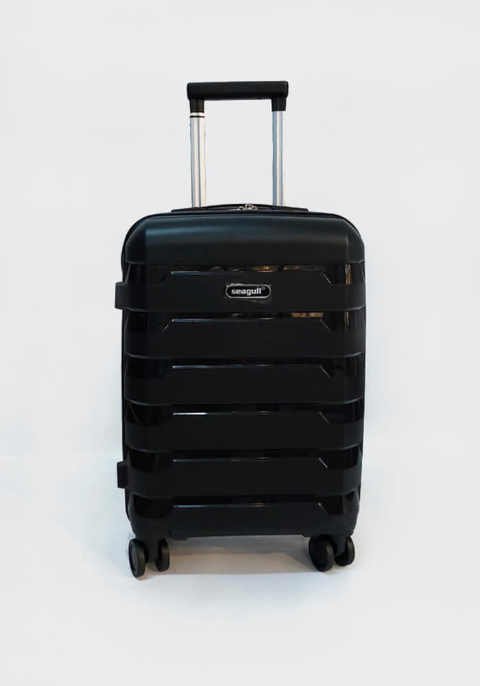 Βαλίτσα σκληρή καμπίνας 4 ρόδες Μαύρο Diplomat Seagull SG180-55εκ.-SMALL