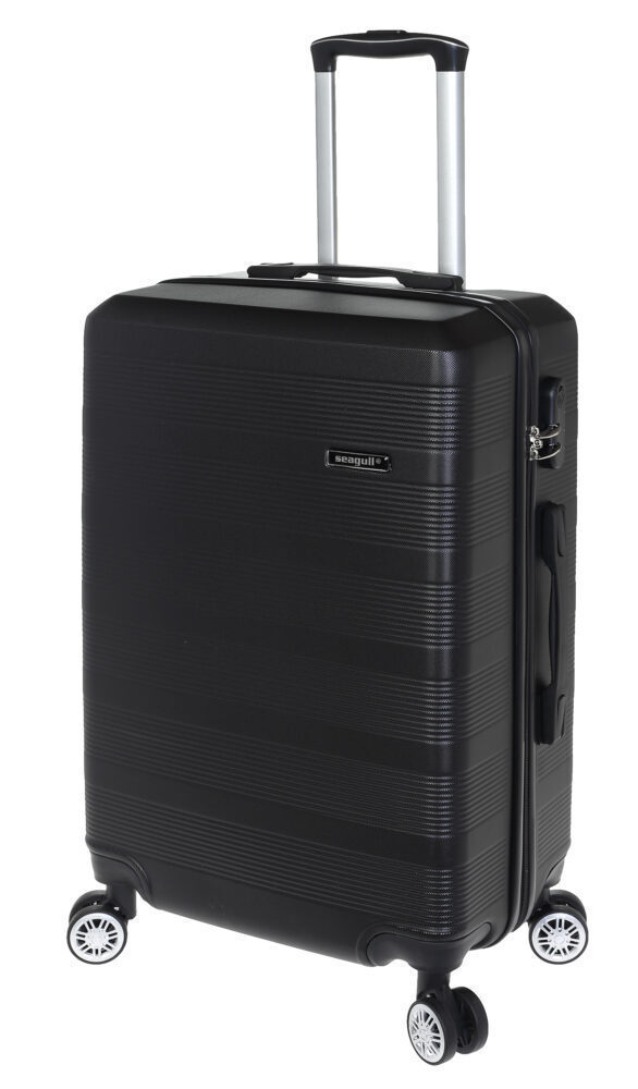 Diplomat Seagull SG176-S Βαλίτσα Καμπίνας με ύψος 52cm σε Χρώμα-BLACK