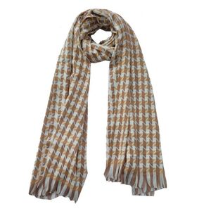 Κασκόλ Γυναικείο verde 06-907 Camel