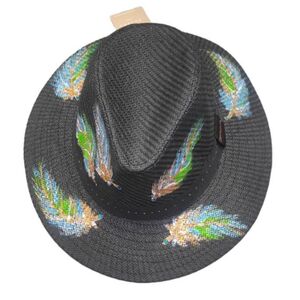 Sorena Handmade Hat 7 WINGS 0170 Μαύρο