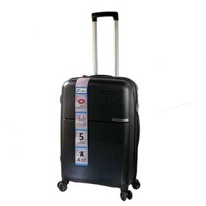 Βαλίτσα σκληρή καμπίνας 4 ρόδες Μαύρο Diplomat Seagull ST540-S 55εκ.-SMALL