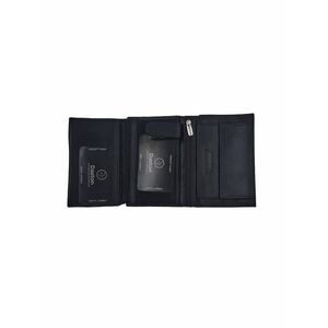 Δερμάτινο Ανδρικό Πορτοφόλι Daston με RFID Μαύρο 046