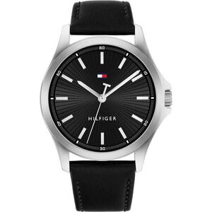 Ανδρικό Ρολόι Tommy Hilfiger 1710668 Black Silicone Strap