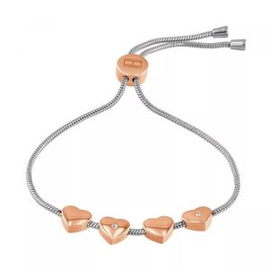 Tommy Hilfiger Women's Stainless Steel Bracelet - Silver/Rosegold TH-2780122