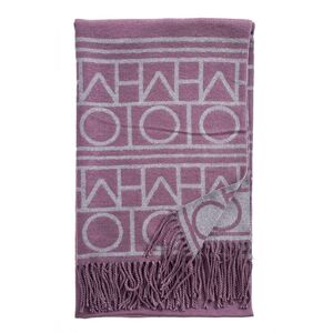 Verde Γυναικείο Κασκόλ 06-1106 Μωβ