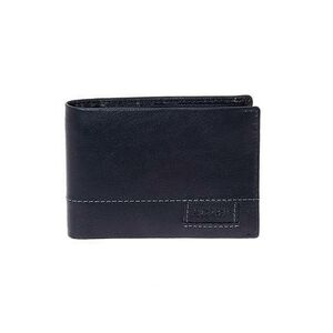 Lavor Δερμάτινο Ανδρικό Πορτοφόλι με RFID Μπλε 1-3801
