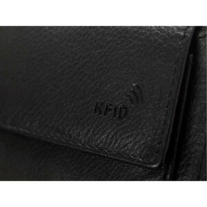 Ανδρικό Δερμάτινο Πορτοφόλι Lavor με RFID Lavor-1-3821-black