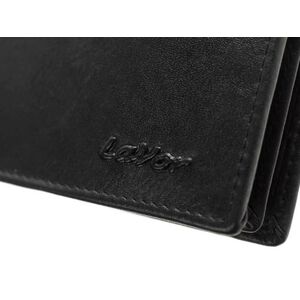 Ανδρικό Δερμάτινο Πορτοφόλι Lavor ταυτότητας με RFID Μαύρο Lavor-1-3802