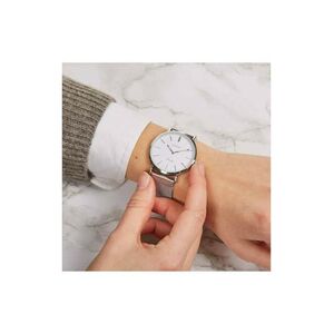 Ρολόι OOZOO C9901 Vintage με Ασημί Μεταλλικό Μπρασελέ