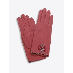 Γυναικεία γάντια Axel Αφής με φιόγκο  1803-0210 PINK