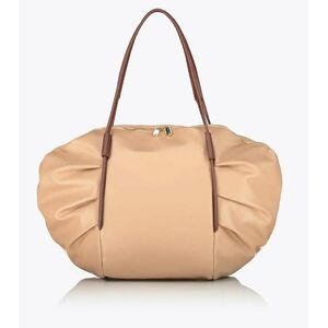 Τσάντα  Ώμου Axel με πιέτες Clara 1010-2988 Μπεζ