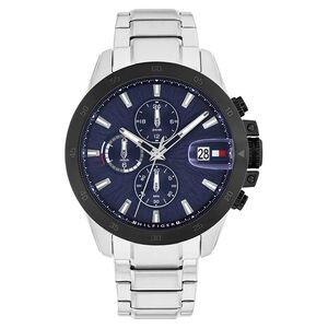 Tommy Hilfiger Chrono Silver Stainless Steel Bracelet 1792198