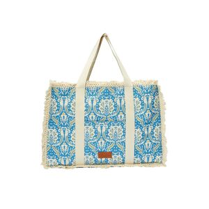 Τσάντα Θαλάσσης Achilleas accessories 95001548-10- Χρώμα Εμπριμέ μπλε