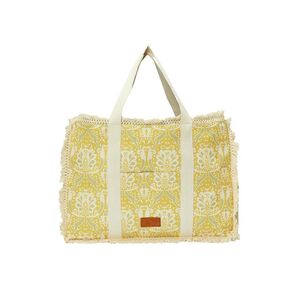 Τσάντα Θαλάσσης Achilleas accessories 95001548-17- Χρώμα Εμπριμέ Κίτρινο