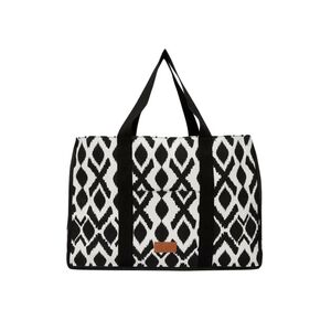 Τσάντα Θαλάσσης Achilleas accessories 95001543- 02 Χρώμα Εμπριμέ Μαύρο