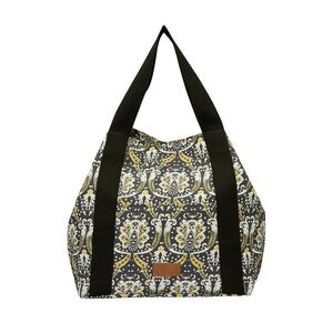 Τσάντα Θαλάσσης Achilleas accessories 95001556-02 Χρώμα Εμπριμέ Μαύρο