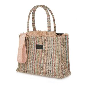 Sorena Handmade Noema Γυναικεία Τσάντα Tote Χειρός Πολύχρωμη