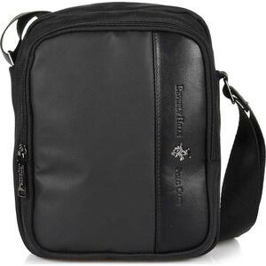 Beverly Hills Polo Club BH-1372 Ανδρικό Τσαντάκι Χιαστί Μαύρο