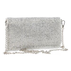 Verde Γυναικείο Αμπιγέ Τσαντάκι 01-1646 Ασημί