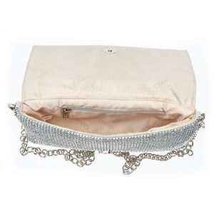 Verde Γυναικείο Αμπιγέ Τσαντάκι 01-1646 Ασημί