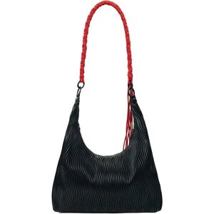 Desigual μαύρη τσάντα ώμου LITIO SAMARRA 26SAXP54