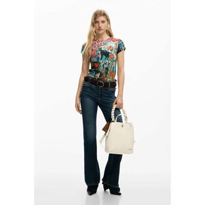 DESIGUAL ΣΑΚΙΔΙΟ ΠΛΑΤΗΣ 26SAKP41/1008 ΕΚΡΟΥ