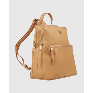 Verde Γυναικεία Τσάντα Πλάτης 16-0008336 Καμελ