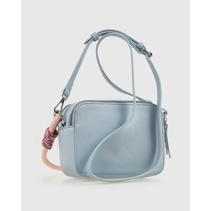 Verde Γυναικεία Τσάντα Χιαστί 16-0008329 Μπλε