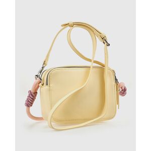 Verde Γυναικεία Τσάντα Χιαστί 16-0008329 Κίτρινο