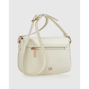 Verde Γυναικεία Τσάντα Χιαστί 16-0008375 Εκρού