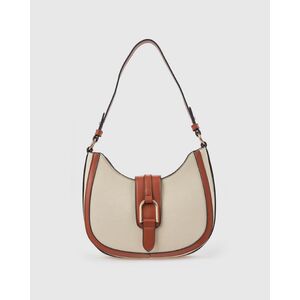 Verde Γυναικεία Τσάντα Ώμου 16-0008429 Καμελ