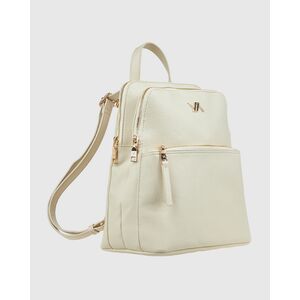 Verde Γυναικείο Σακίδιο Πλάτης 16-0008336 Εκρού