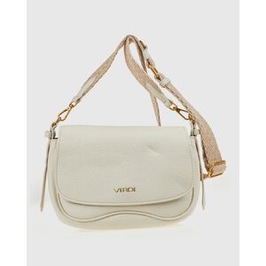 Verde Γυναικεία Τσάντα Χιαστί 16-0008340 Εκρού