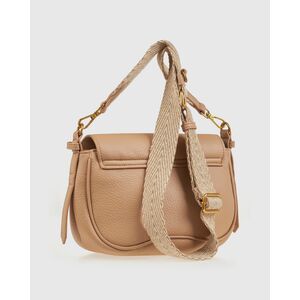 Verde Γυναικεία Τσάντα Χιαστί 16-0008340 Μπεζ
