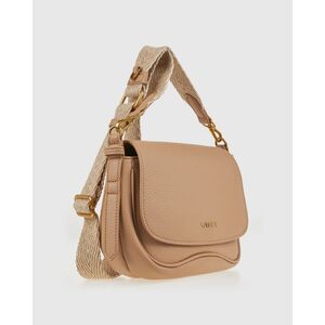 Verde Γυναικεία Τσάντα Χιαστί 16-0008340 Μπεζ