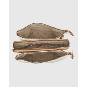 Verde Γυναικεία Τσάντα Χιαστί 16-0008346 Μπεζ