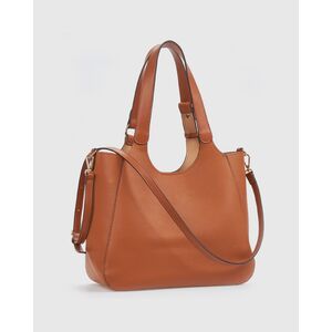 Verde Γυναικεία Τσάντα Ώμου 16-0008522 Καμελ