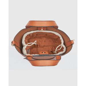 Verde Γυναικεία Τσάντα Χειρός 16-0008527 Καμελ