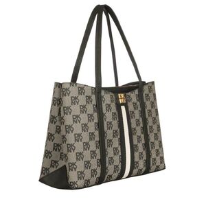 DKNY Δερμάτινη Γυναικεία Τσάντα NURI Tote Χειρός Μαύρη R53A6M10-XLB