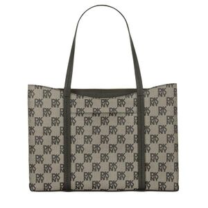 DKNY Δερμάτινη Γυναικεία Τσάντα NURI Tote Χειρός Μαύρη R53A6M10-XLB