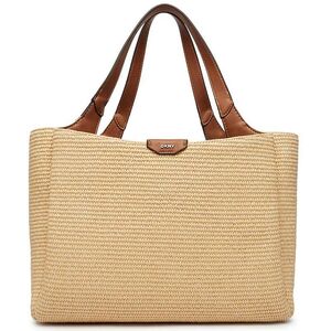 DKNY ΓΥΝΑΙΚΕΙΑ TOTE HANDBAG WILLA R61AOG32 M1K6 NATURAL/SADDLE