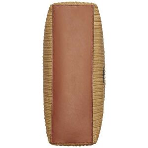 DKNY PAULA HOBOS HANDBAG R61COO07 M1K6-NATURAL/SADDLE - Εκκρού