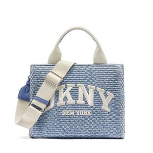 DKNY ΤΣΑΝΤΑ ΧΕΙΡΟΣ/CROSSBODY HADLEE SM TOTE ΨΑΘΙΝΗ LOGO ΣΙΕΛ R61ALC80 P2U