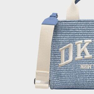 DKNY ΤΣΑΝΤΑ ΧΕΙΡΟΣ/CROSSBODY HADLEE SM TOTE ΨΑΘΙΝΗ LOGO ΣΙΕΛ R61ALC80 P2U