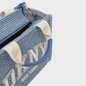DKNY ΤΣΑΝΤΑ ΧΕΙΡΟΣ/CROSSBODY HADLEE SM TOTE ΨΑΘΙΝΗ LOGO ΣΙΕΛ R61ALC80 P2U
