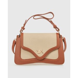 Verde Γυναικεία Τσάντα Ώμου 16-0008382 Καμελ