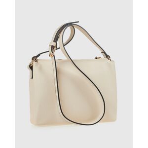 Verde Γυναικεία Τσάντα Χιαστί 16-0008411 Εκρού