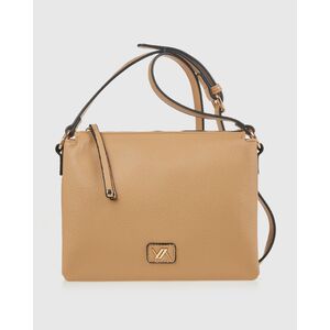 Verde Γυναικεία Τσάντα Χιαστί 16-0008411 Μπεζ