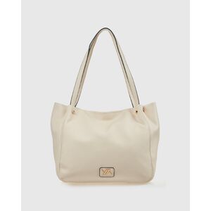 Verde Γυναικεία Τσάντα Ώμου 16-0008412 Εκρού