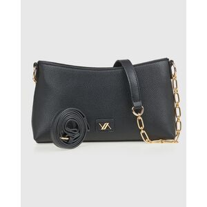 Verde Γυναικεία Τσάντα Ώμου 16-0008418 Μαύρο